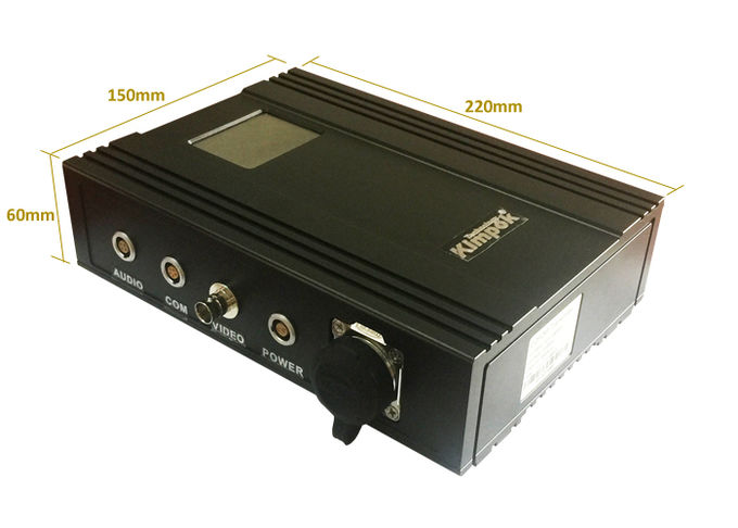 長期COFDM HD送信機2-5W調節可能な車の無線電信のビデオSennder AESの暗号化