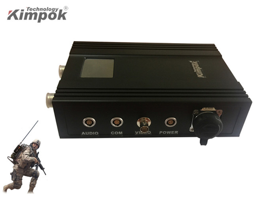 バックパック軍COFDMのビデオ送信機無線H.265 1080P HD 5のワットRF力
