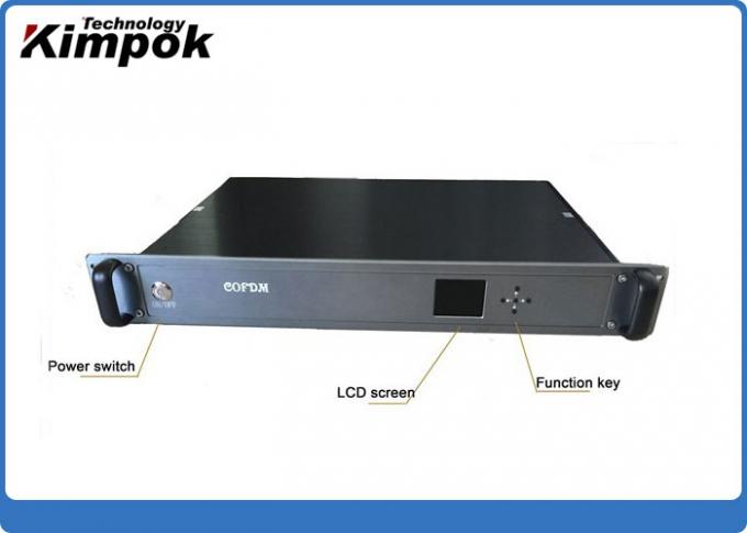 75ms潜伏無線データ伝送機および受信機200km UAV COFDMのビデオ送り主UHF