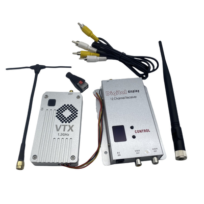1.2G 5W 無線ビデオ送信機と受信機 1.2Ghz FPV VTX VRX RCレーシングドローン VTX