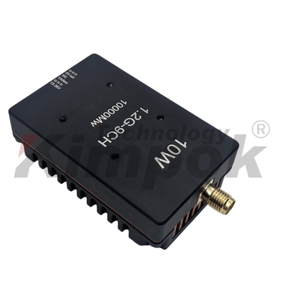 40km長距離ワイヤレスVTX 1.2GHz 10W UAVビデオトランスミッター FPV VTXビデオリンク 9CH