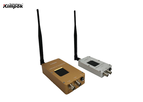 無線CCTVの監視のアナログのビデオ送信機1.2GHz 5W 8は運ぶ
