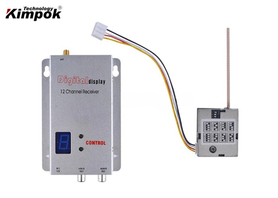 600Mhz FPV ドローン 無線ビデオリンク ミニ送信機と受信機 8チャンネル