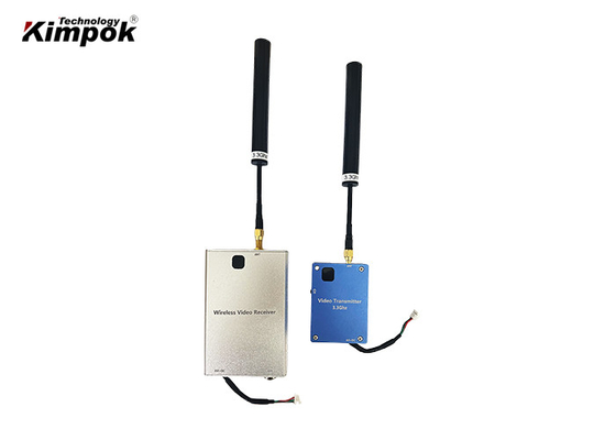 UAVビデオトランスミッター受信キット 3.3Ghz 8CHs VTX VRX 長距離FPVレース用