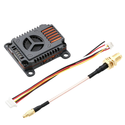 8チャンネルUAVビデオトランスミッター SMAアンテナポート付き 4.9GHz 2.5W FPV VTX VRX