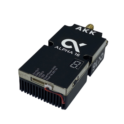 AKK Alpha16 ワイヤレスビデオトランスミッター 5.8G 16W FPV VTX 96CH RCドローン画像伝送用