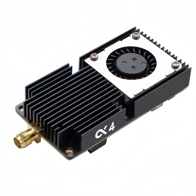 ドローンビデオトランスミッター AKK Alpha4 VTX 5.8G FPV 4W 8CH 超長距離ビデオ送信機