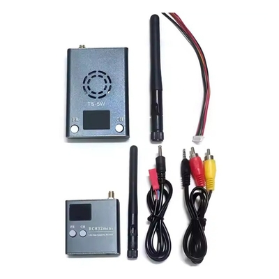 5.8GHz 5W ドローンビデオ送信機および受信機 5.8G VTX VRX ウルトラ RC FPV ビデオ伝送