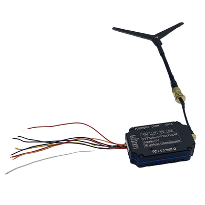 1.2G 1.3G 5W ワイヤレスビデオトランスミッター 32CH FPV VTX 25mW 2000mW 5000mW ビデオリンク