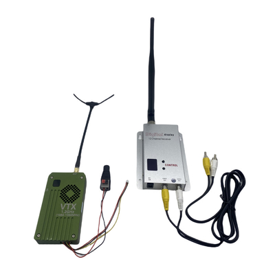 1.2Ghz 8W ドローンビデオトランスミッター受信機 1.2G FPV VTX VRX 長距離送信機