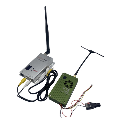 1.2Ghz 8W ドローンビデオトランスミッター受信機 1.2G FPV VTX VRX 長距離送信機