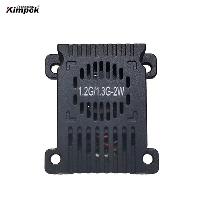 1.2G 2W FPVビデオトランスミッター 1.2GHzドローンVTX、12V DC電源供給による画像伝送