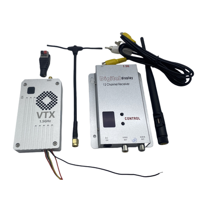 1.5G 5W FPV 無線ビデオ送信機と受信機 20km 長距離 VTX VRX RCレーシング
