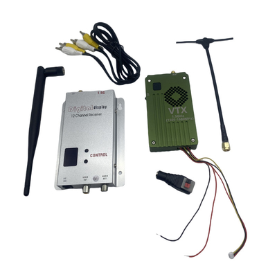 1.5GHz 8W FPV VTX VRX レーシングドローン 1505M-1680M ワイヤレスビデオ送信機と受信機