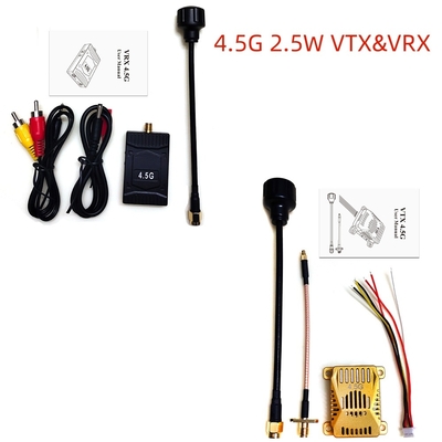 2.5W送信電力 4.5Gアナログビデオ送信機および受信機、1 Vp-p FMオーディオビデオ出力用