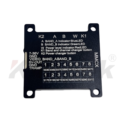 3.3GHz FPV ワイヤレス VTX 4W 16CH ビデオトランスミッター FPV レーシングドローンアクセサリー対応 IRC