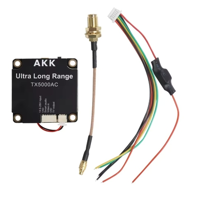UAVビデオトランスミッター AKK 5W FPV VTX 96CH ビデオトランスミッター Smart Audio ビデオリンク対応