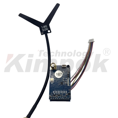 FPVビデオ受信機1.7G VRX FPV VTX アナログ受信機モジュールのサポート FPVゴーグル