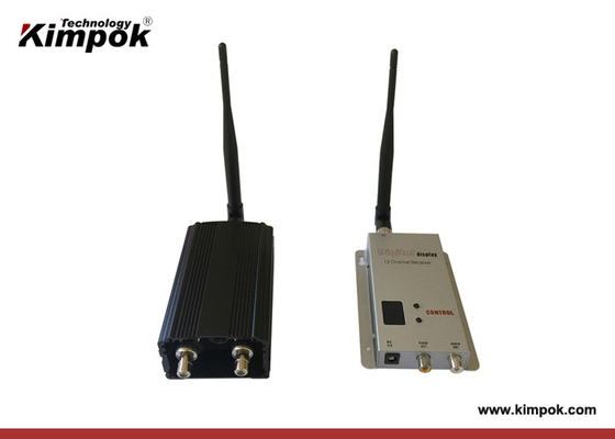 900Mhz / 1.2Ghz 2000mW ワイヤレス FPV ドローンビデオトランスミッター DC 12V 8チャネル付き受信機